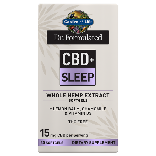 Dr. Formulated CBD+ Sleep 30 Softgels