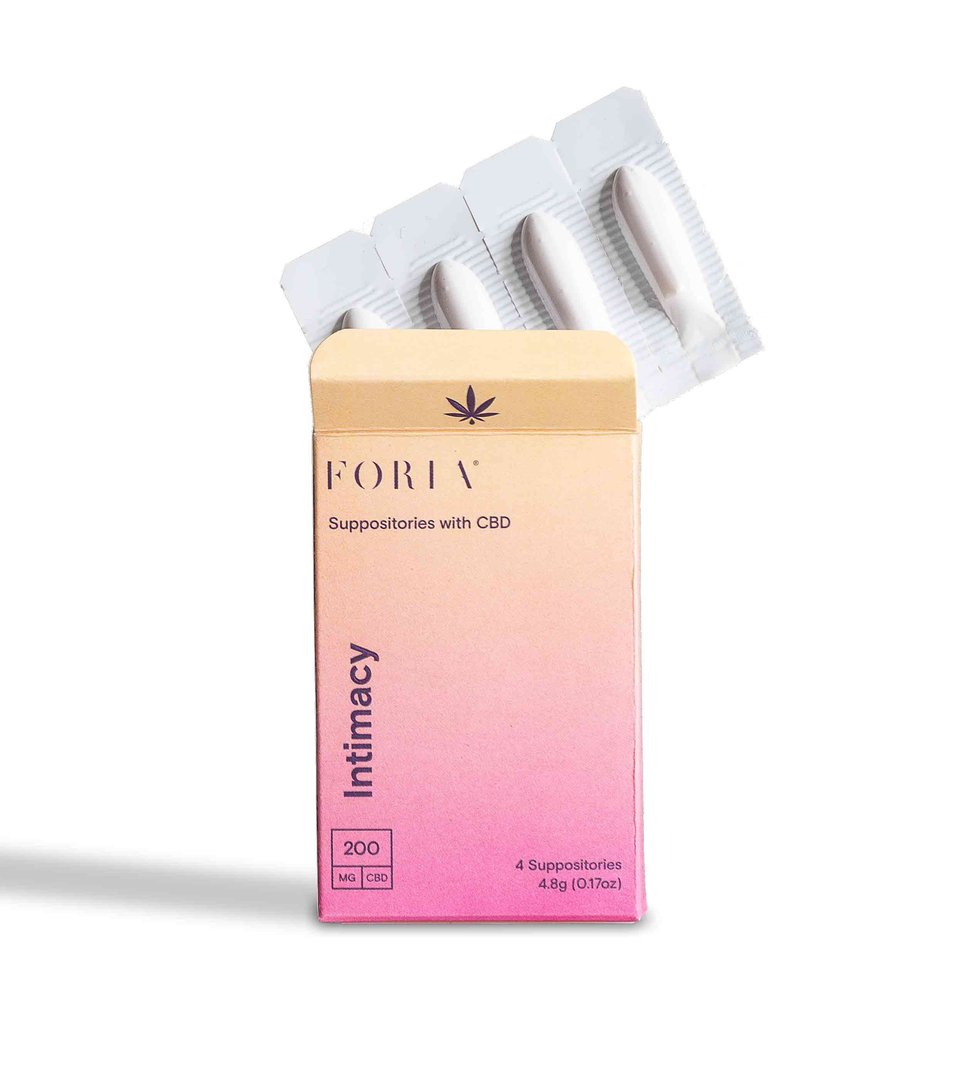 Foria Intimacy Suppository with CBD